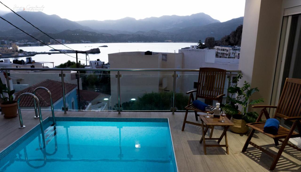 Sunset Brand New Luxury Apt With Pool & Sea View Karpathos Esterno foto